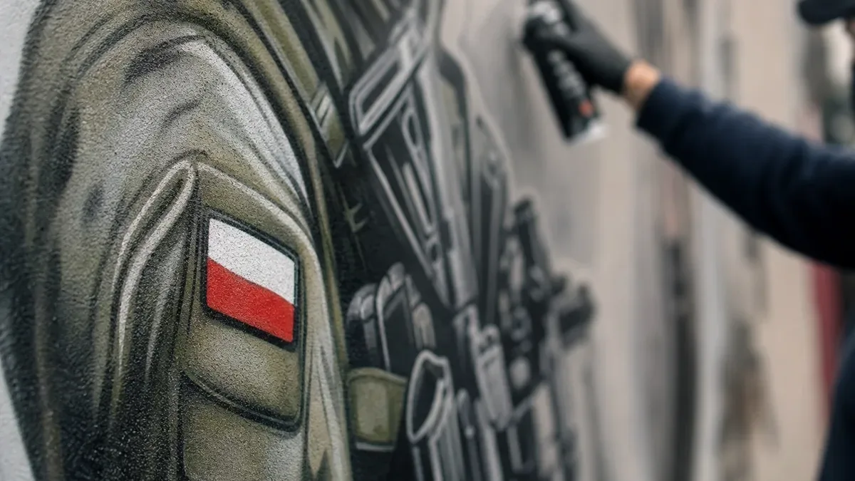 Dwa murale w ZS nr 2. Głos młodych obok pamięci o patronie