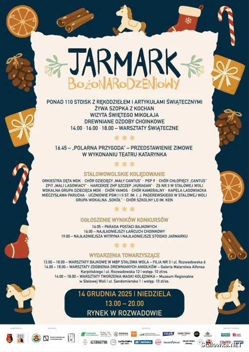 Obraz do artykułu: Jarmark Bożonarodzeniowy w Rozwadowie ponownie rozświetli Rynek. Niedziela pełna muzyki, konkursów i świątecznych atrakcji
