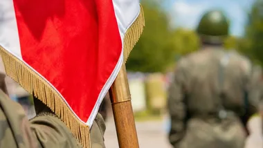 Saperzy ze Stalowej Woli z nowym sztandarem. Generał mówił o misji