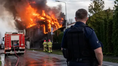 Pożar w przedszkolu w Stalowej Woli. Dzieci ewakuowano, budynek zamknięty