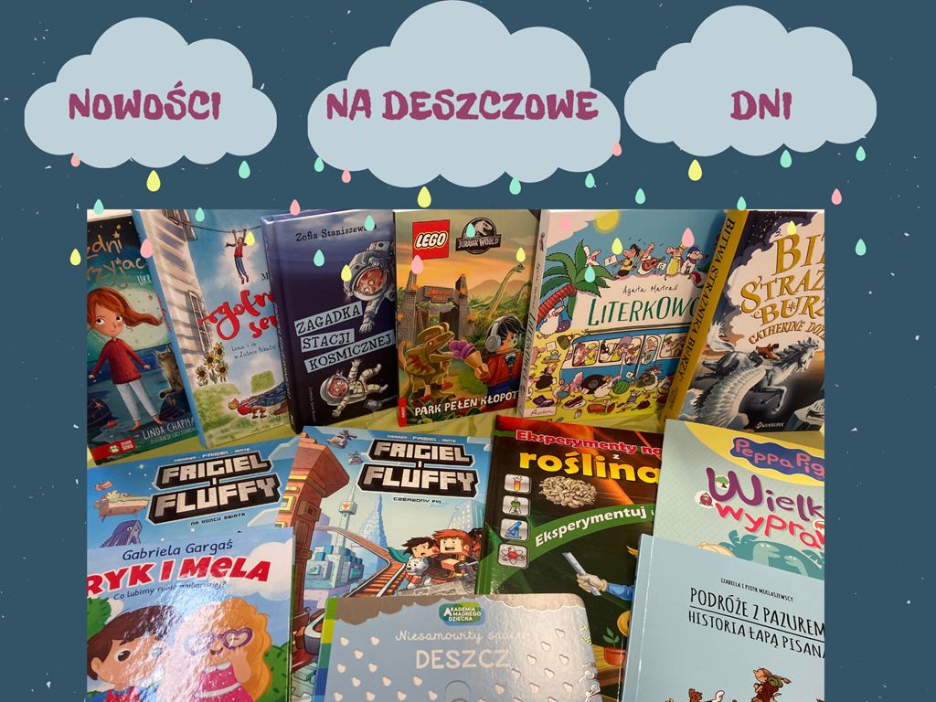 Książkowe nowości dla dzieci, młodzieży i dorosłych w Filii nr 2