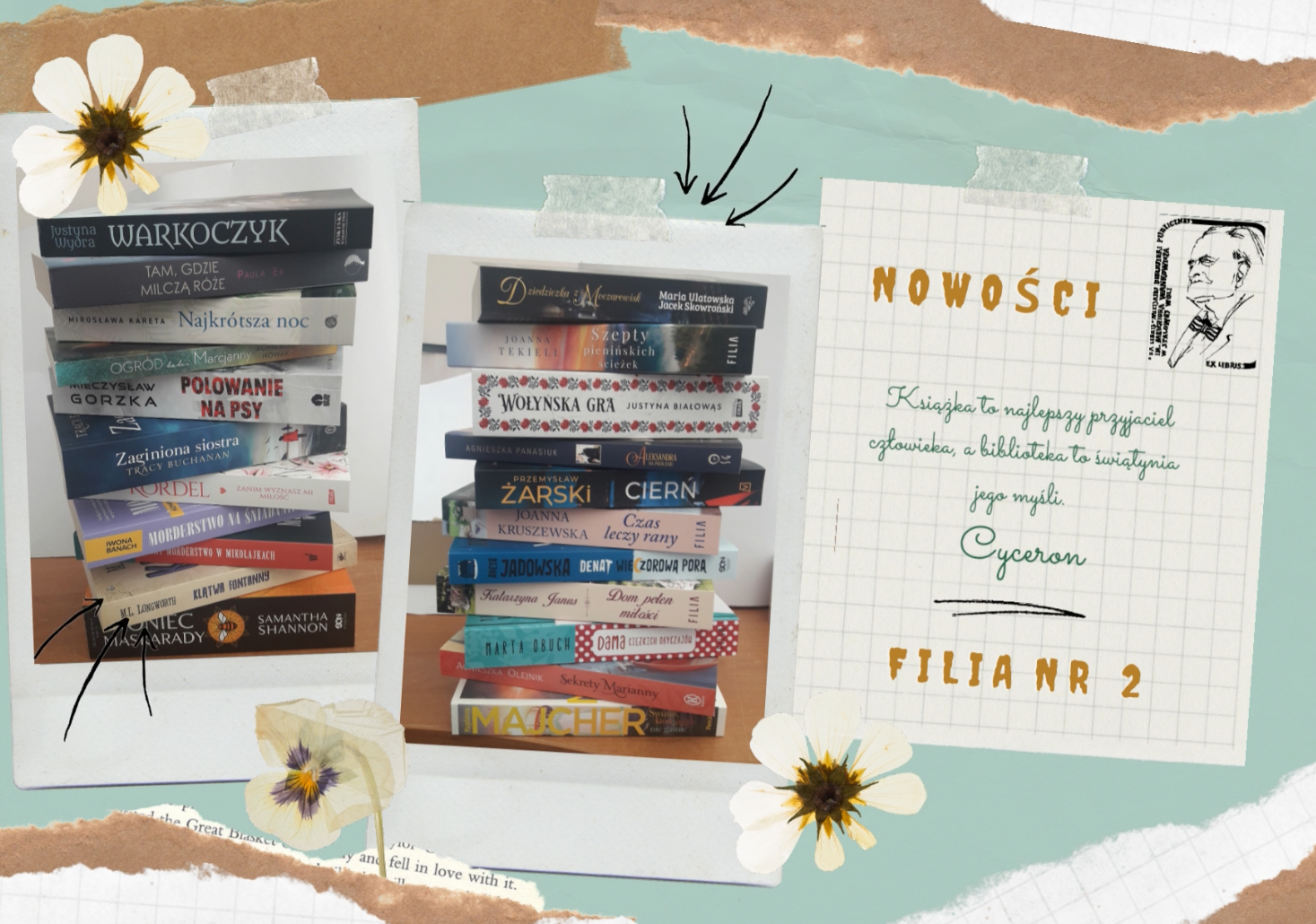 Obyczaj, kryminał, thriller a może biografia nowości w Filii nr2