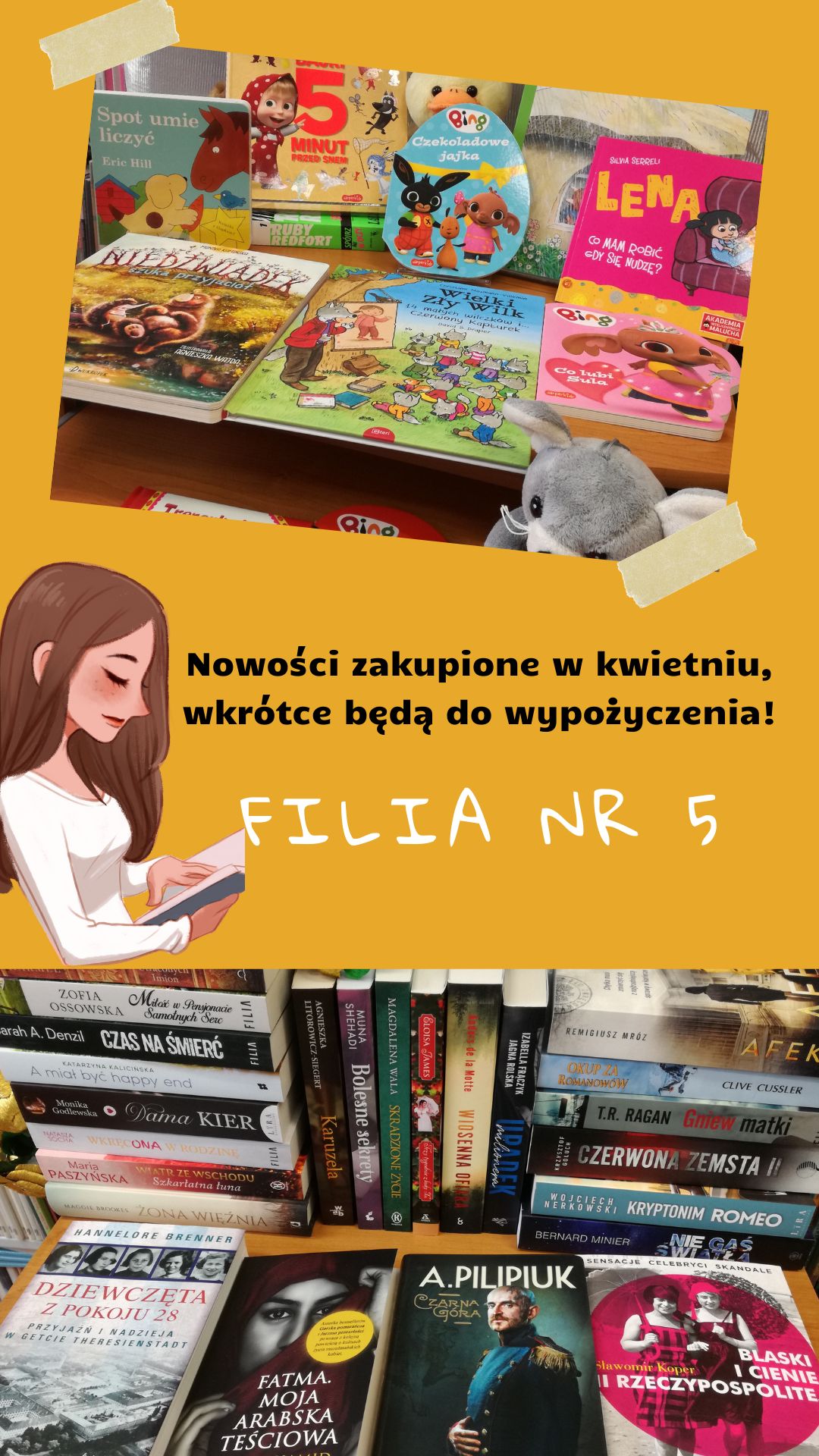 Kwietniowe nowości Filia nr 5