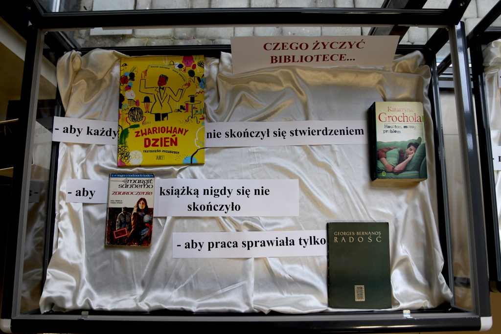 MBP Stalowa Wola:  					Czego życzyć bibliotece... na www