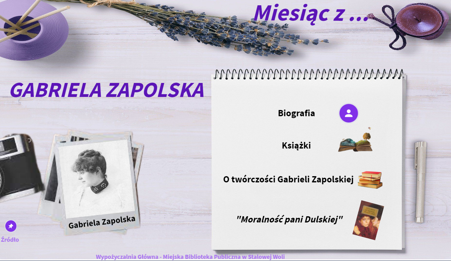 Gabriela Zapolska chciała być aktorką…