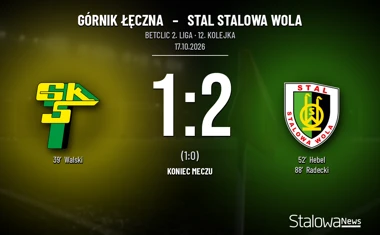 [PIŁKA NOŻNA] Radecki rozstrzygnął mecz w Betclic 2. lidze. Górnik Łęczna – Stal Stalowa Wola 1:2