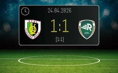 [PIŁKA NOŻNA] Betclic 2. liga: Stal Stalowa Wola – Rekord Bielsko-Biała 1:1. Punkt po wyrównanym meczu w Stalowej Woli