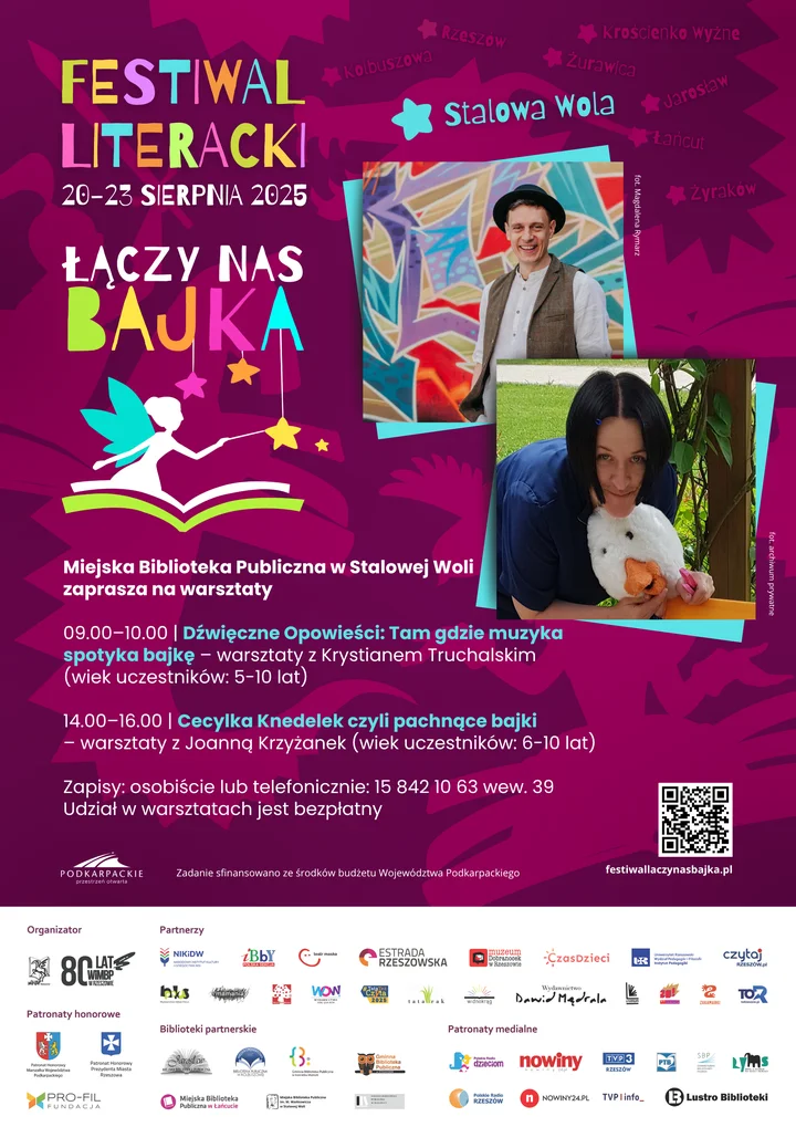 Festiwal Literacki „Łączy nas bajka” – wieczorne czytanie w Stalowej Woli