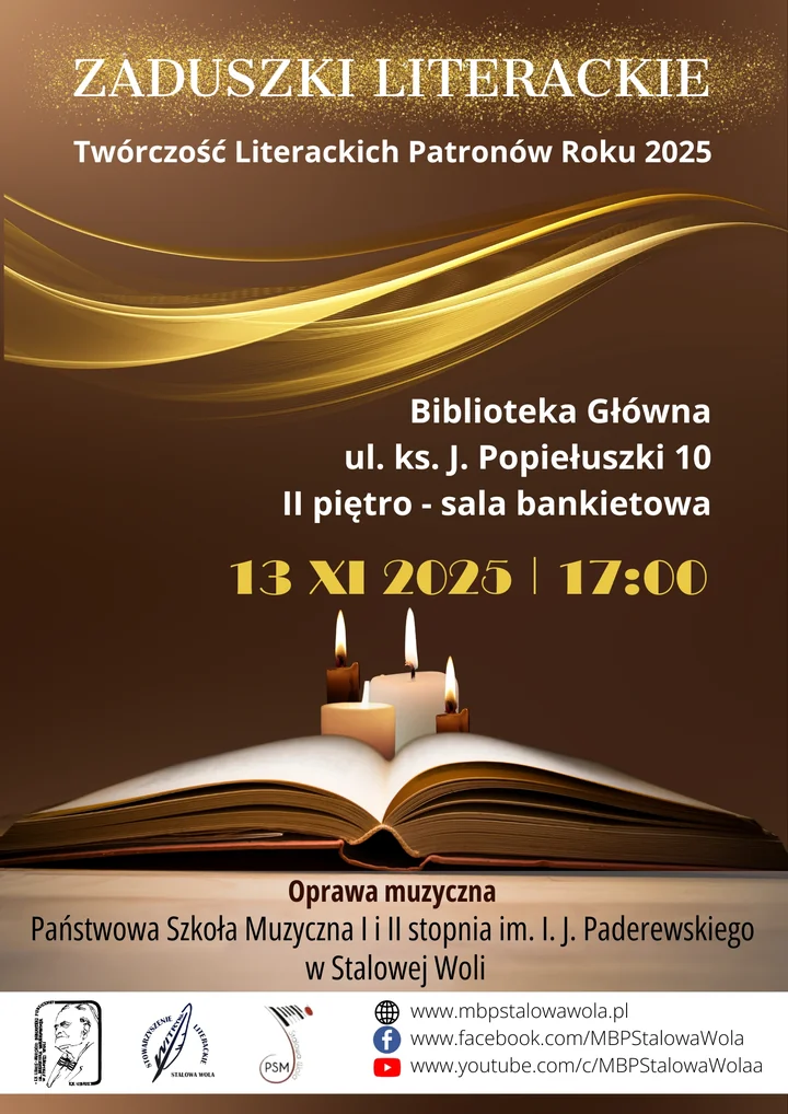 Obraz do artykułu: ✍️ Zaduszki Literackie w Stalowej Woli