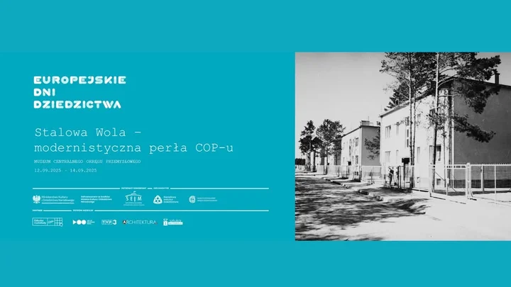 Obrazek przedstawia grafikę promocyjną wydarzenia Edytoriał: Europejskie Dni Dziedzictwa w Muzeum COP — program i terminy
