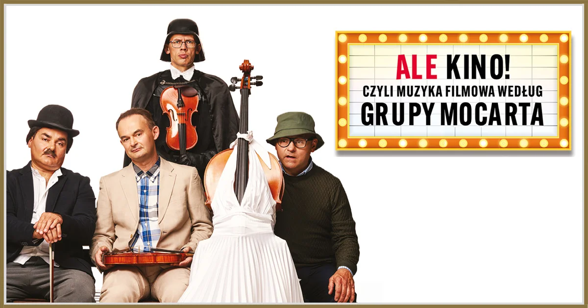 Grafika promocyjna wydarzenia Koncert Grupy MoCarta z muzyką filmową w Stalowej Woli