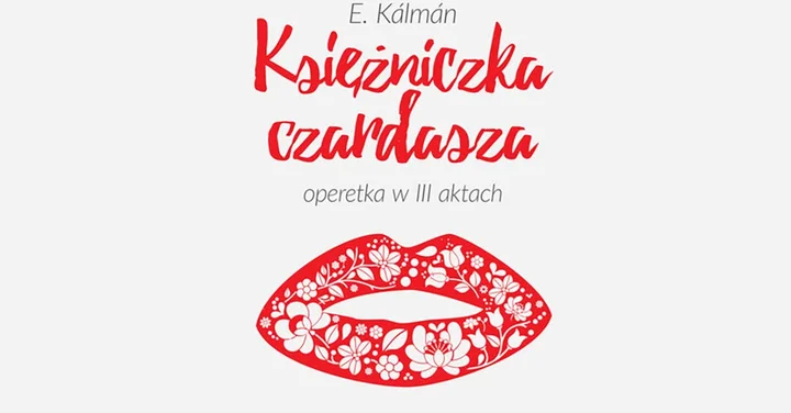 Grafika promocyjna wydarzenia Księżniczka czardasza — Arte Creatura w Stalowej Woli