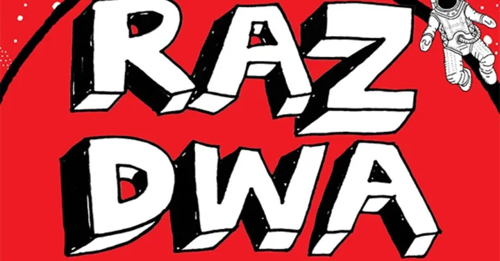 Grafika promocyjna wydarzenia Raz, Dwa, Trzy — 35-lecie: „Raz, Dwa, Trzy… dzieści pięć okrążeń wokół słońca”