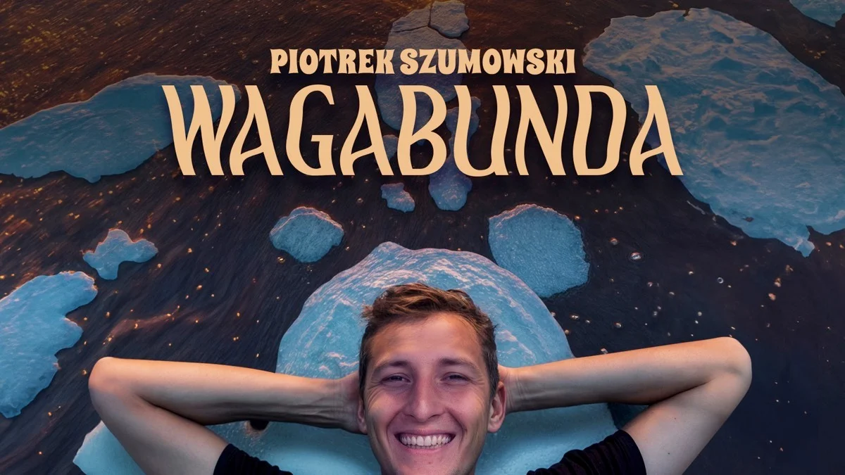 Grafika promocyjna wydarzenia Stand-up Piotra Szumowskiego w Stalowej Woli