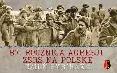 Grafika promocyjna wydarzenia 87. rocznica agresji ZSRS na Polskę i Dzień Sybiraka