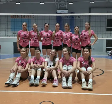 Grafika promocyjna wydarzenia Mecz Juniorek VEGI z MKS San-Pajda Jarosław