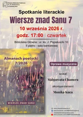 „Wiersze znad Sanu” po raz siódmy