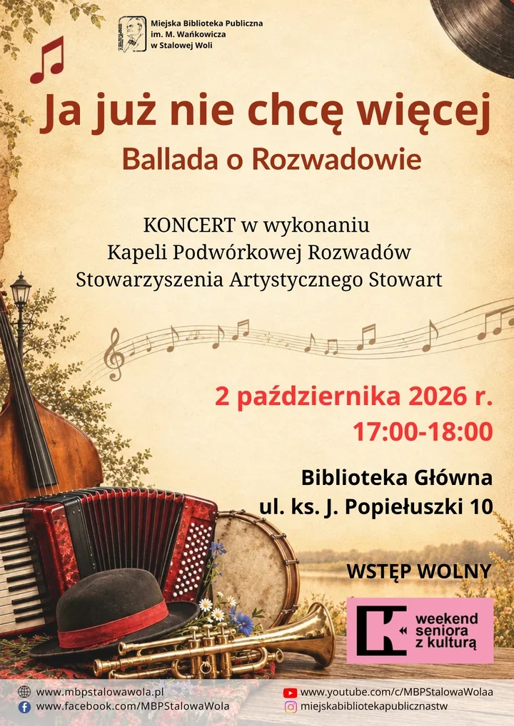 Rozwadów wraca w rytmie podwórkowej kapeli. Koncert w Stalowej Woli