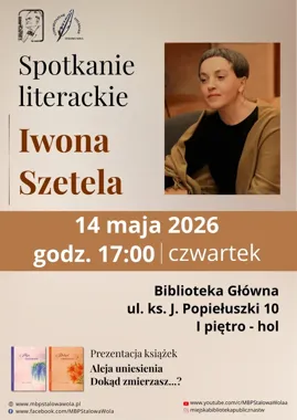 Iwona Szetela wraca do rodzinnego miasta z poezją i fortepianem
