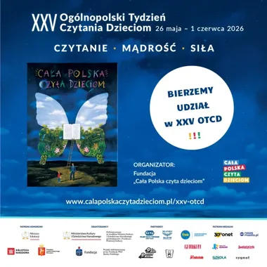 Czytanie ma tu moc - Stalowa Wola włącza się w tydzień dla najmłodszych