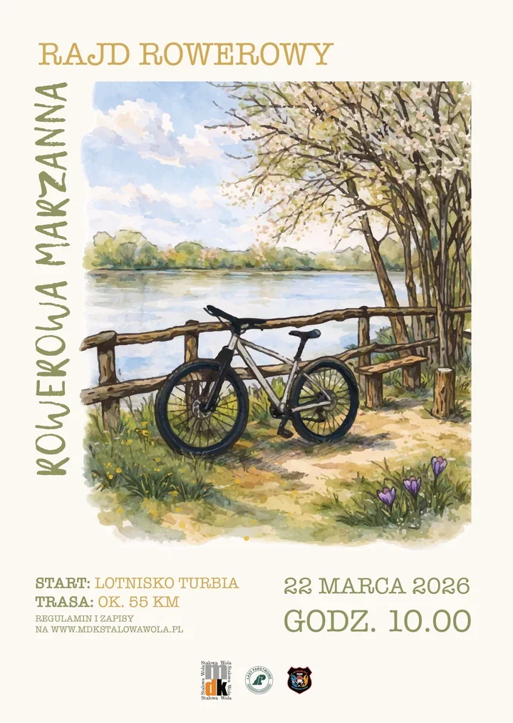 Na dwóch kółkach po wiośnie - Rajd „Rowerowa Marzanna” zaprasza do Dąbrówki
