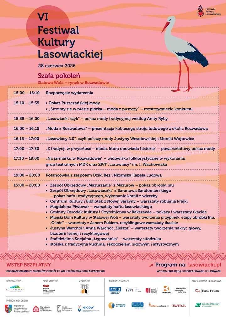 Szafa Pokoleń rozłoży lasowiacką modę na nowo na rynku w Rozwadowie
