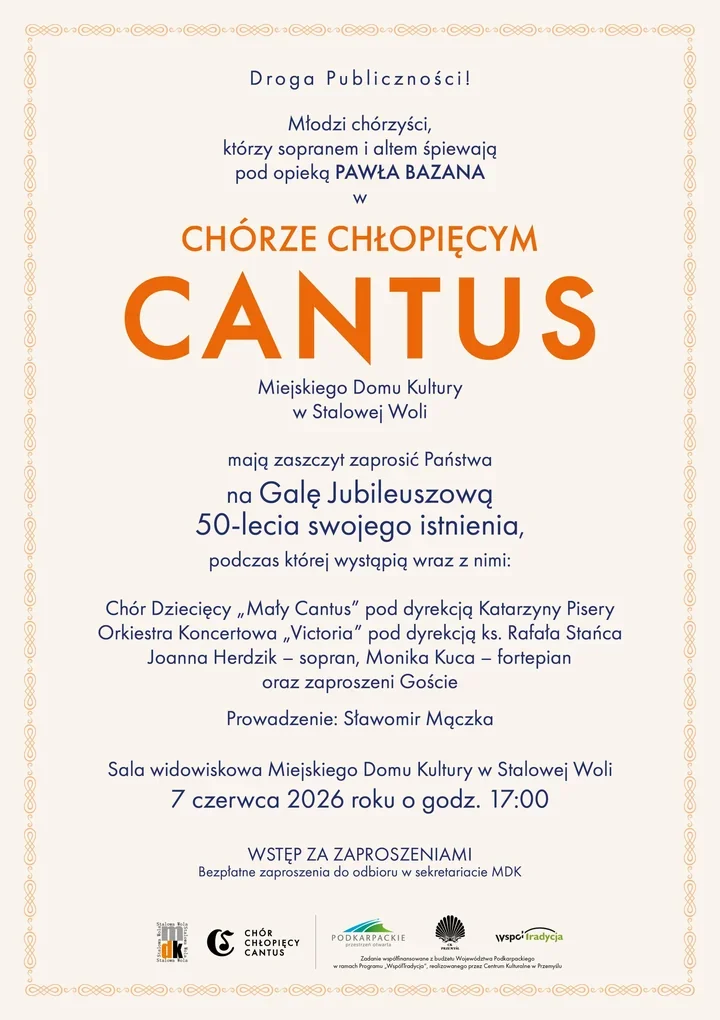 Pół wieku sopranów i altów - Cantus świętuje 50 lat w Stalowej Woli