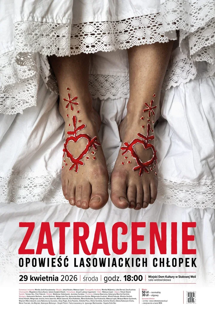 Zatracenie - opowieść lasowiackich chłopek wraca na scenę Miejskiego Domu Kultury