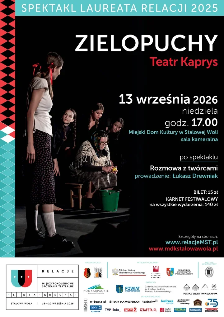 „Zielopuchy” wracają do Stalowej Woli jako laureat teatralnych RELACJI