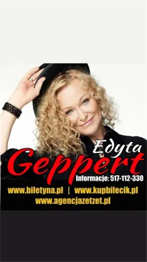 Edyta Geppert wraca do Stalowej Woli - wieczór bez fajerwerków, za to z emocją