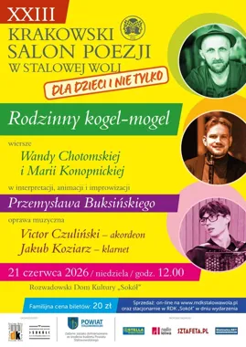 W Stalowej Woli poezja dla dzieci robi się rodzinną zabawą z improwizacją