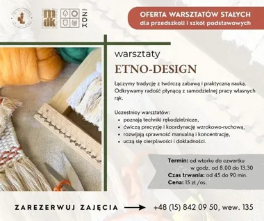 Włóczka, splot i własny wzór - ETNO-DESIGN w Stalowej Woli