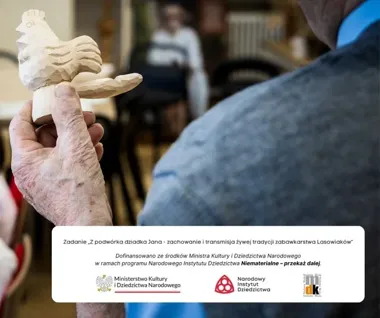 Drewniane zabawki wracają na podwórko dziadka Jana - Lasowiacka tradycja ożywa