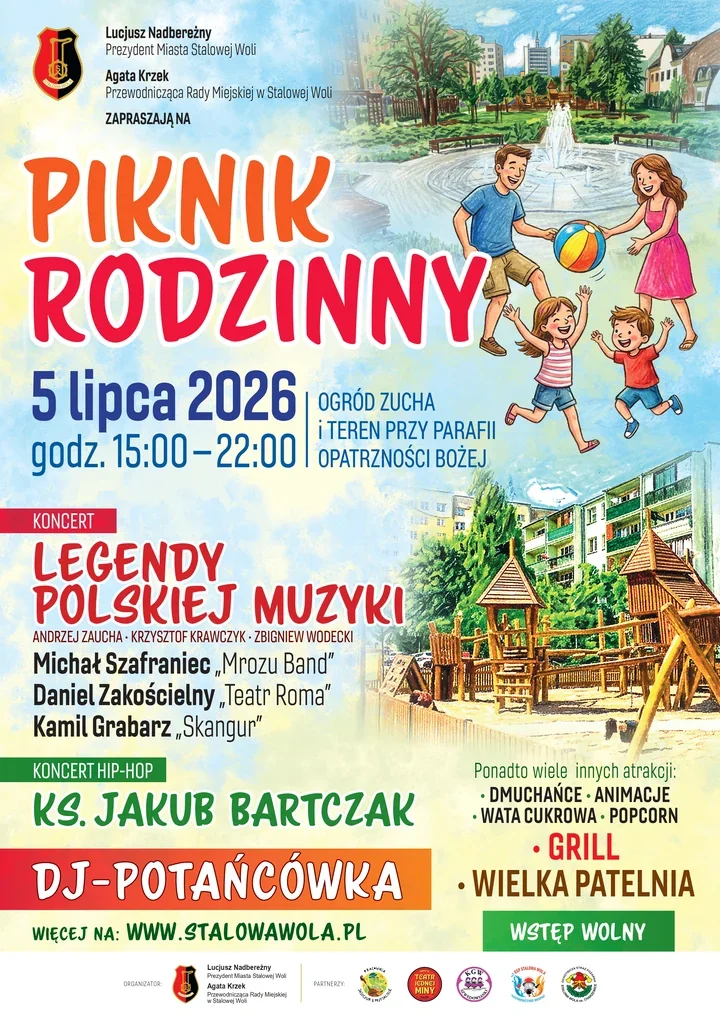 Ogród Zucha szykuje rodzinny piknik z muzyką, grillem i tańcem do nocy