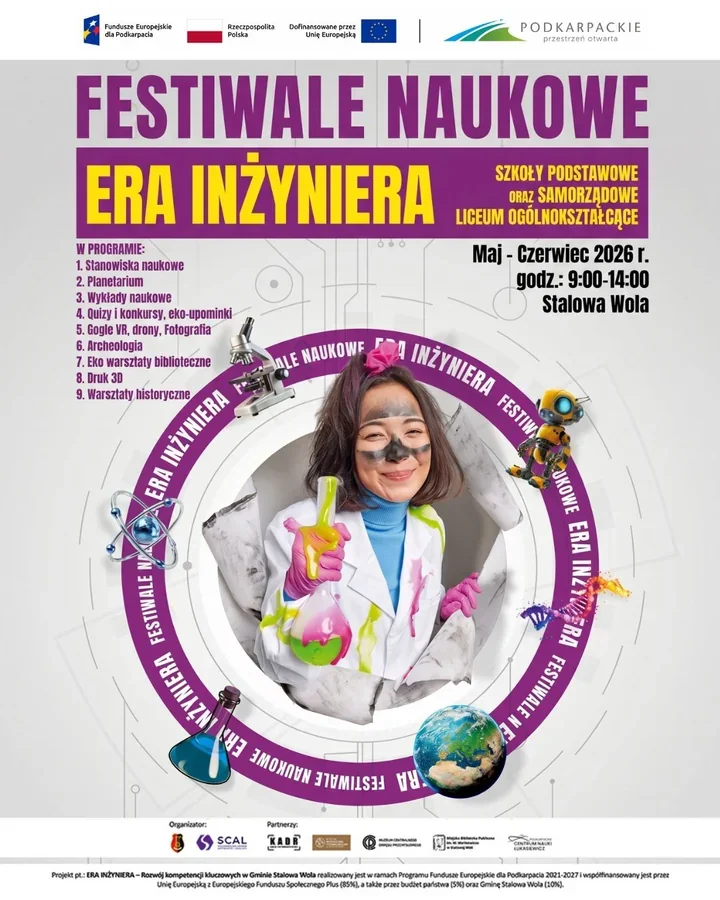 Nauka wchodzi do szkół. W Stalowej Woli rusza festiwal eksperymentów