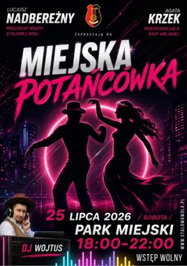 Miejska potańcówka przenosi się do Parku Miejskiego. Zagra DJ Wojtus