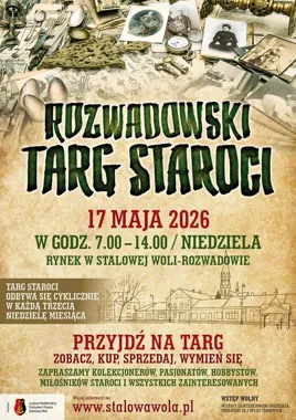 Rozwadowski Targ Staroci znów przyciągnie łowców dawnych skarbów