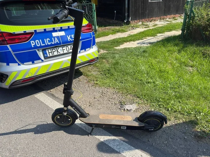 Upadek na hulajnodze w Stalowej Woli. Badanie wykazało ponad 3 promile