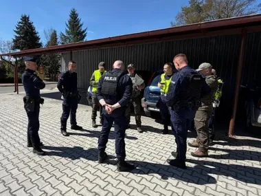 Leśny patrol na quadach i rowerach - w Stalowej Woli sprawdzano wjazdy i ogniska