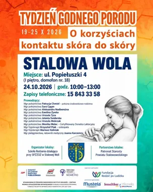 Poród, laktacja i pierwsza pomoc. Bezpłatne spotkanie w Stalowej Woli