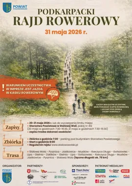Rowerowy peleton pojedzie do Zaklikowa. To będzie najdłuższa trasa rajdu