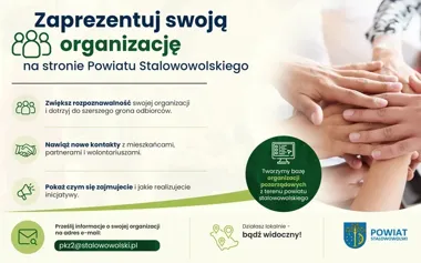 Organizacje z powiatu stalowowolskiego dostaną własne miejsce w sieci