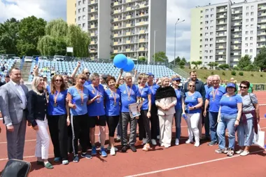 Senioriada w Stalowej Woli rozruszała stadion i pokazała, że sport nie zna wieku